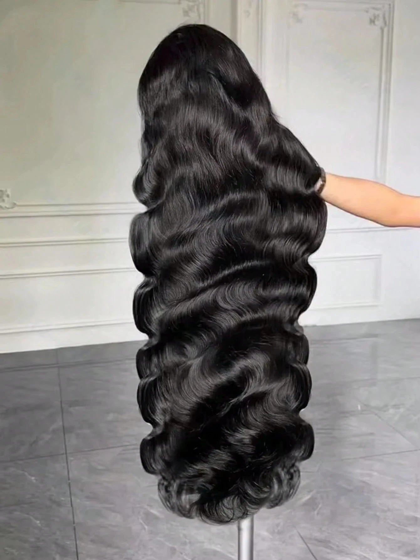 40 Inches 250% Density Lace Front Wig Human Hair Body Wave 13x6 Frontal Glueless Wigs 13x4 HDTransparent Lace Wigs Pre Plucked
