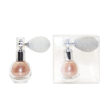 Private Label Glitter Body Highlighter Powder Hot Sale Shimmering Body Bronzer Waterproof Mineral Loose Spray Makeup