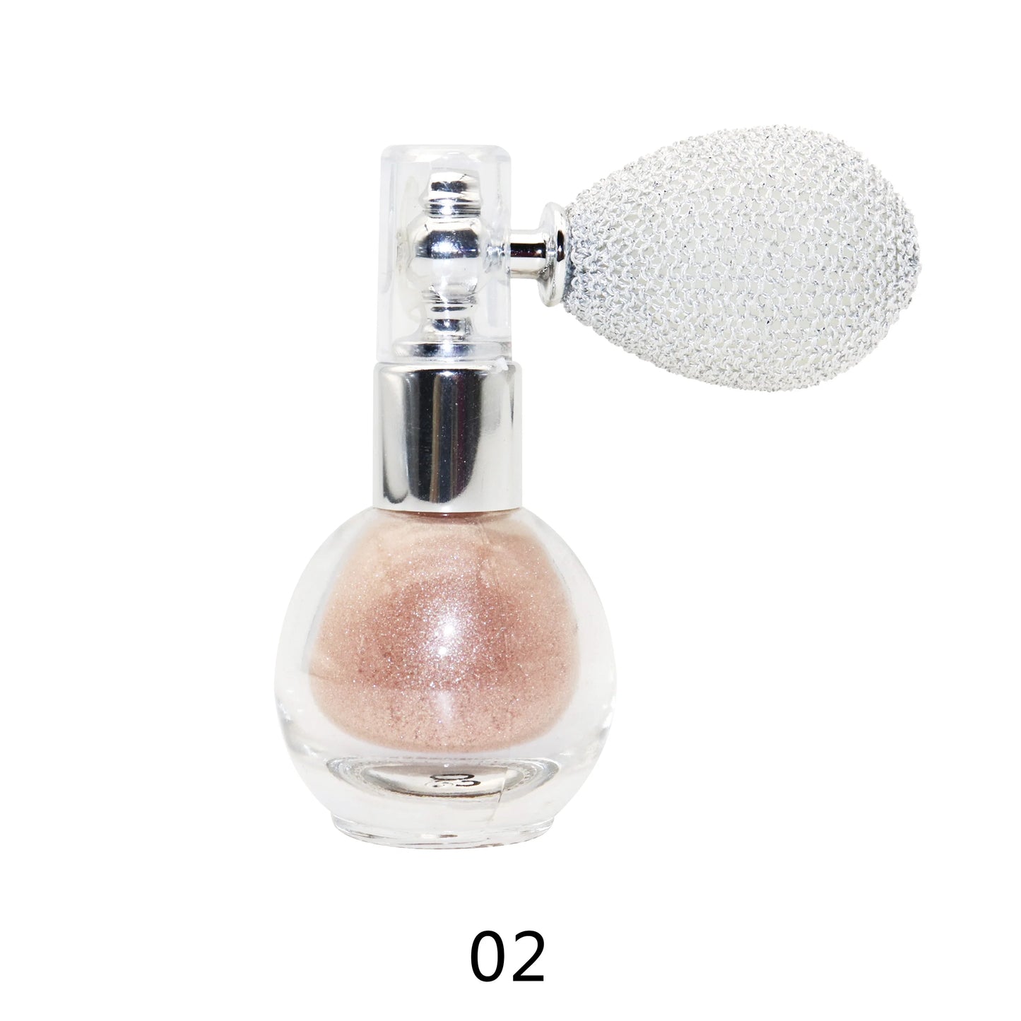 Private Label Glitter Body Highlighter Powder Hot Sale Shimmering Body Bronzer Waterproof Mineral Loose Spray Makeup